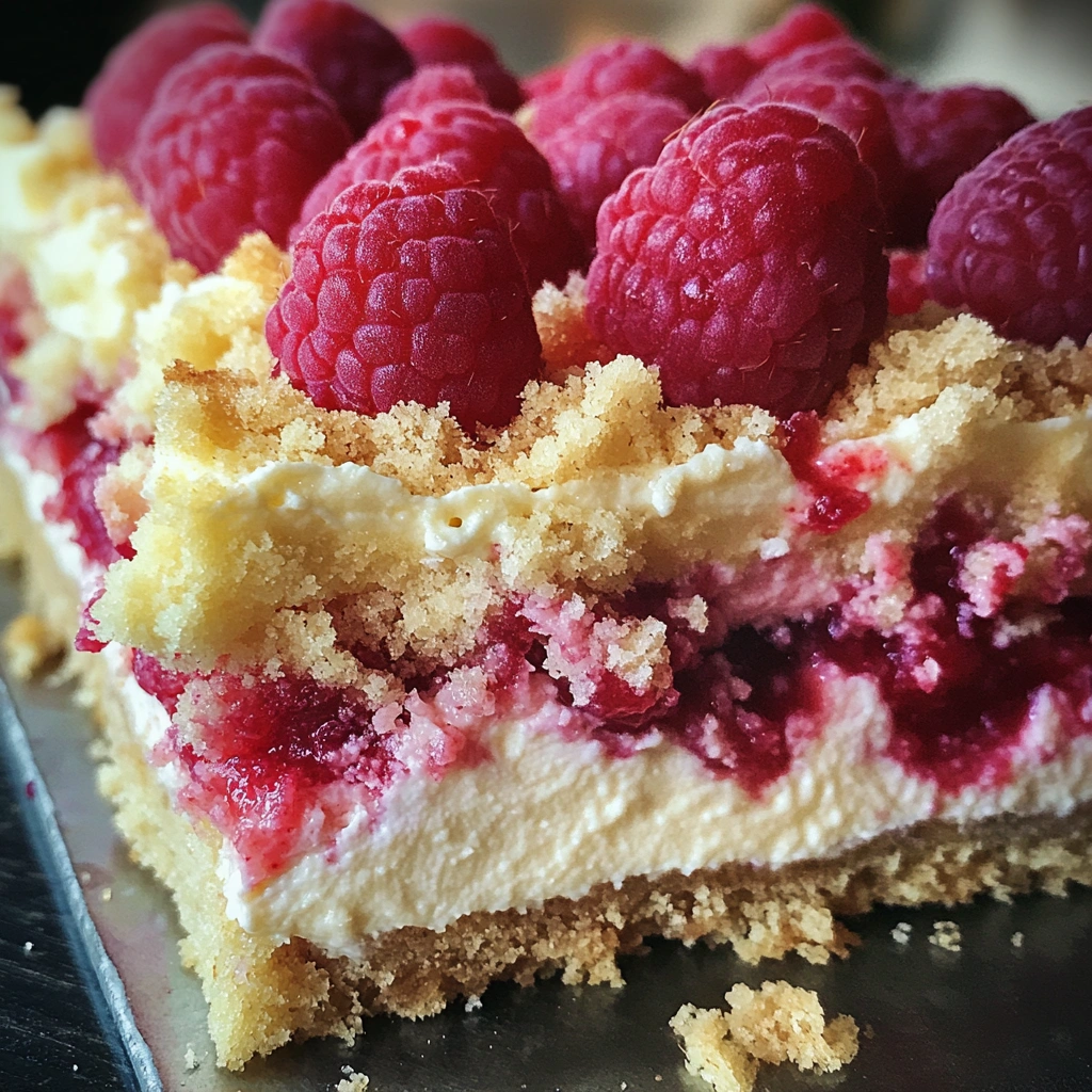 Raspberry Cream Cheese Coffee Cake