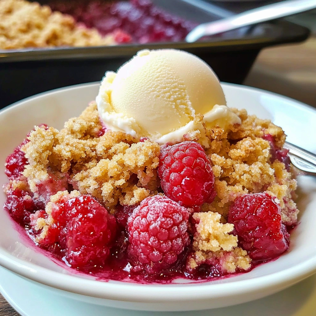 Raspberry Crumble