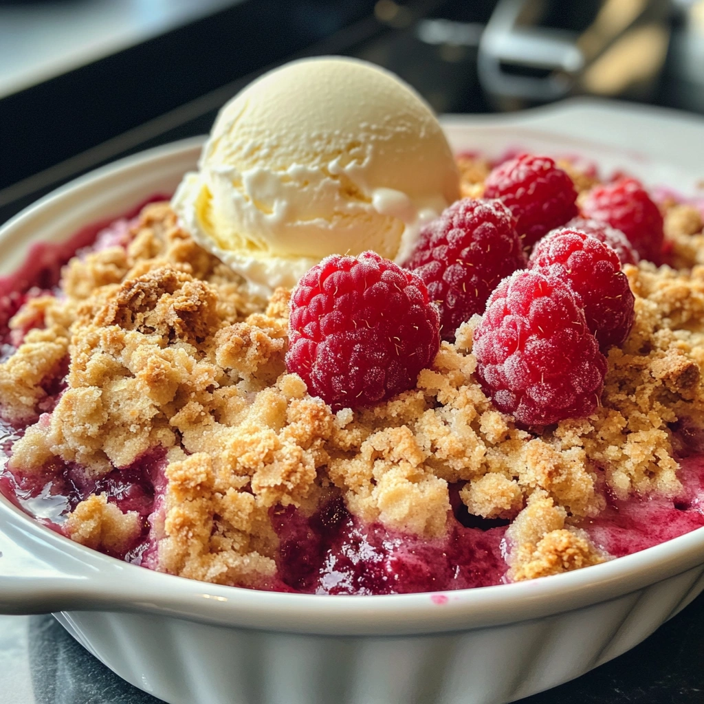 Raspberry Crumble