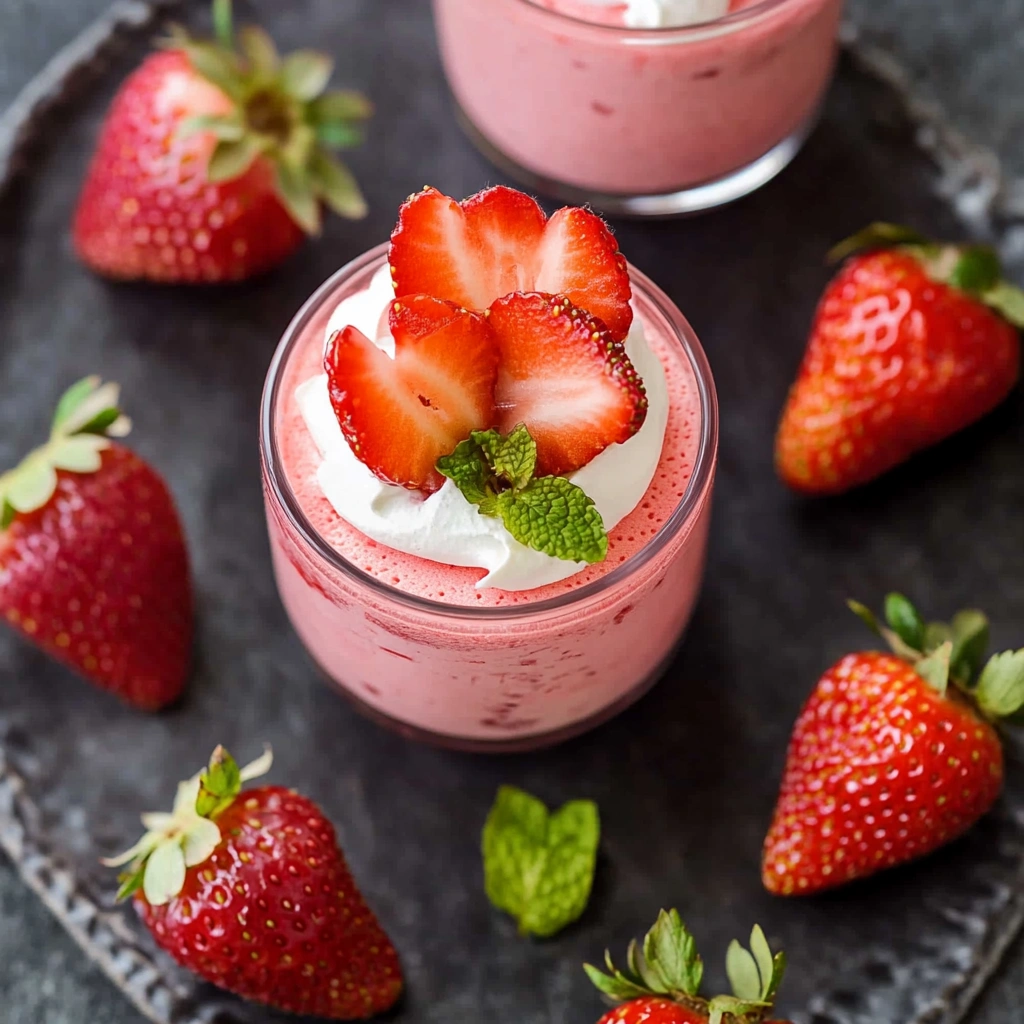 Strawberry Mousse