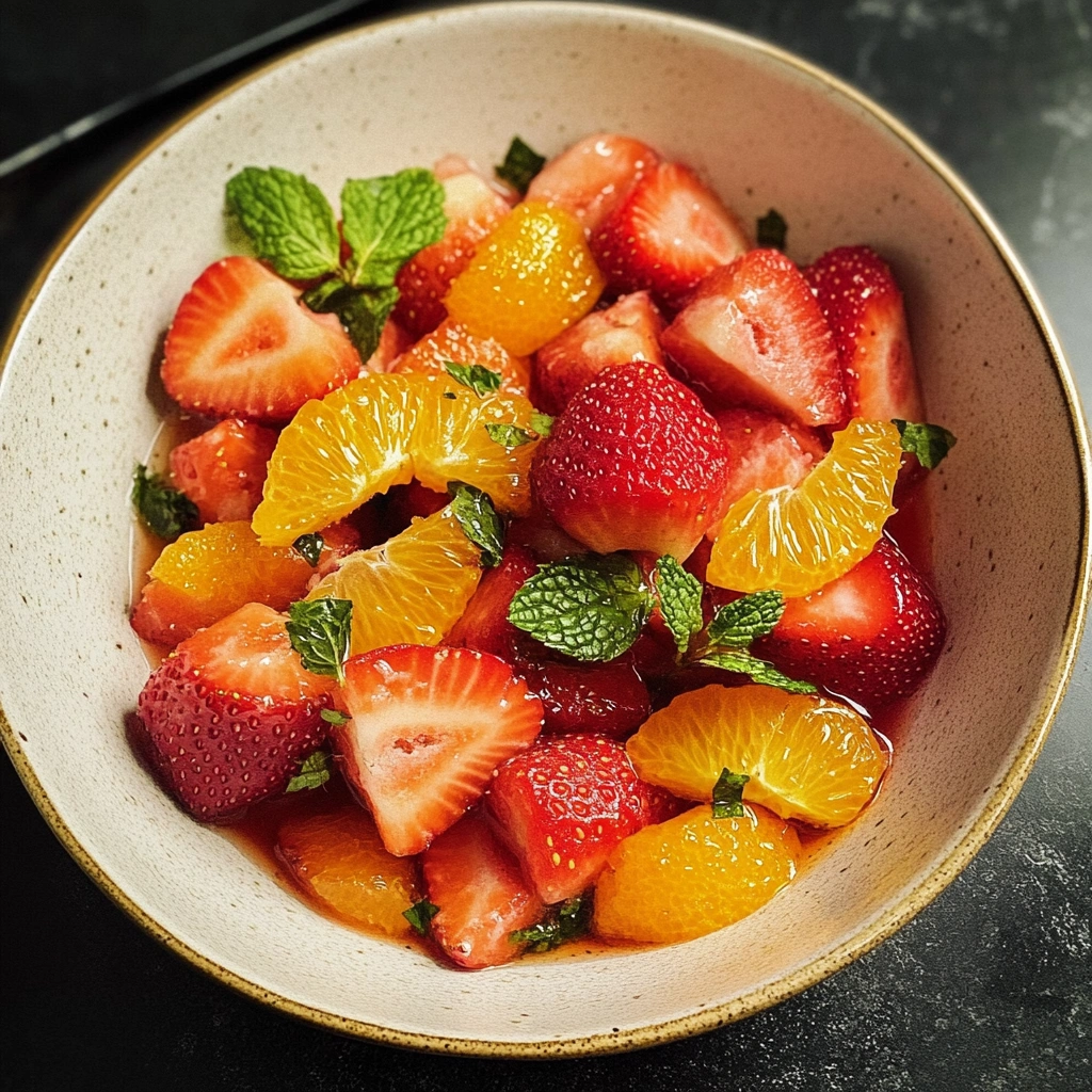 Strawberry and Orange Salad