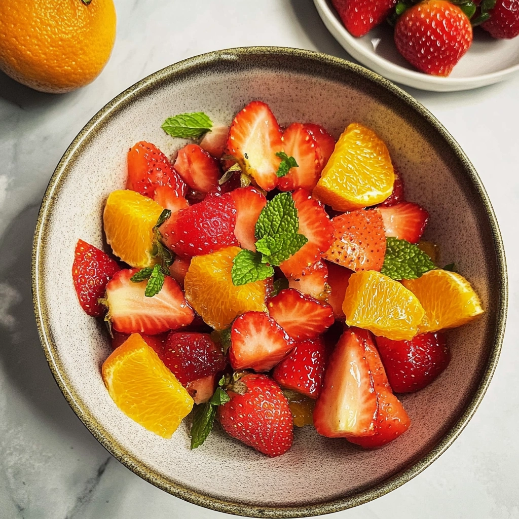 Strawberry and Orange Salad