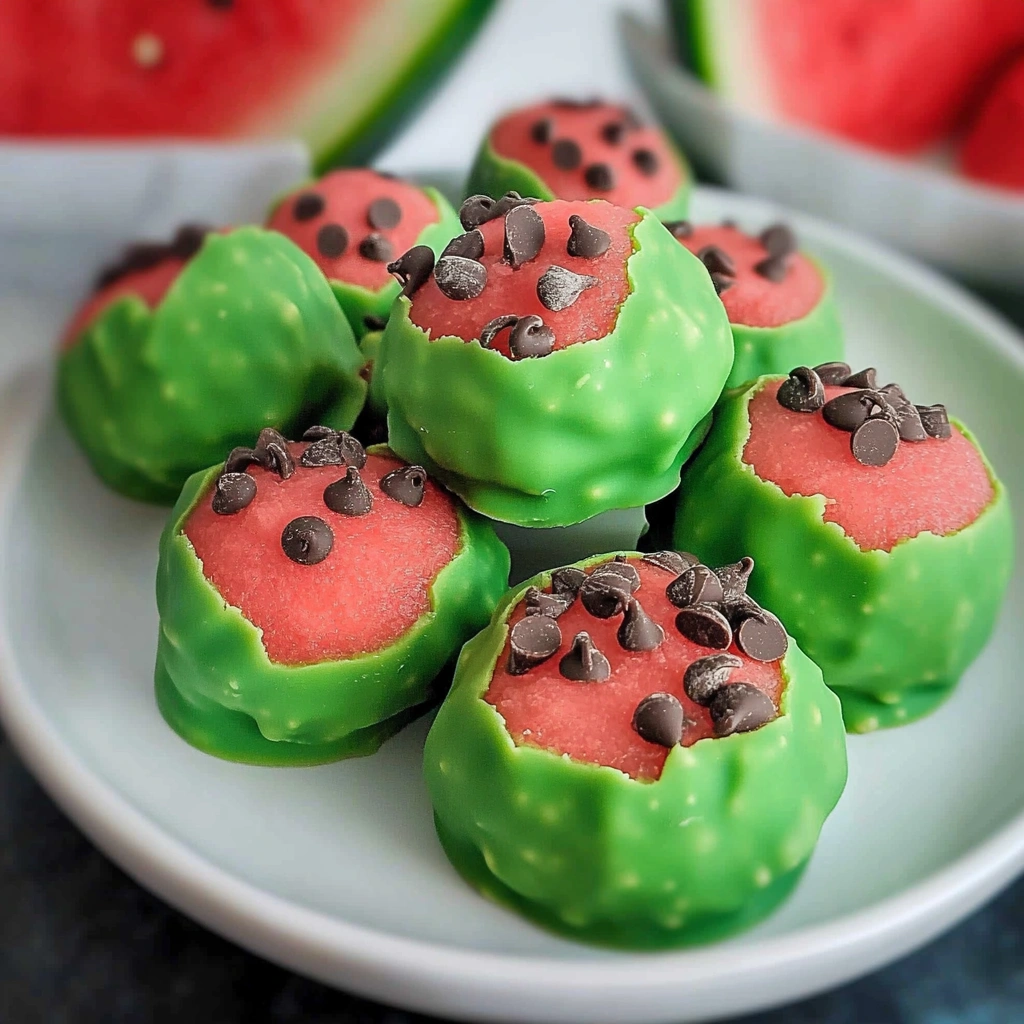 Watermelon Truffles