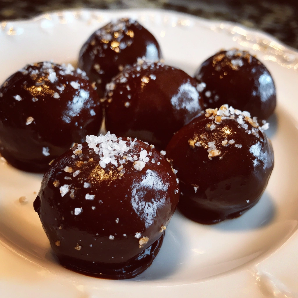 5-Ingredient Dark Chocolate Date Truffles