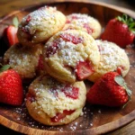 5-Ingredient Strawberry Shortcake Cookies