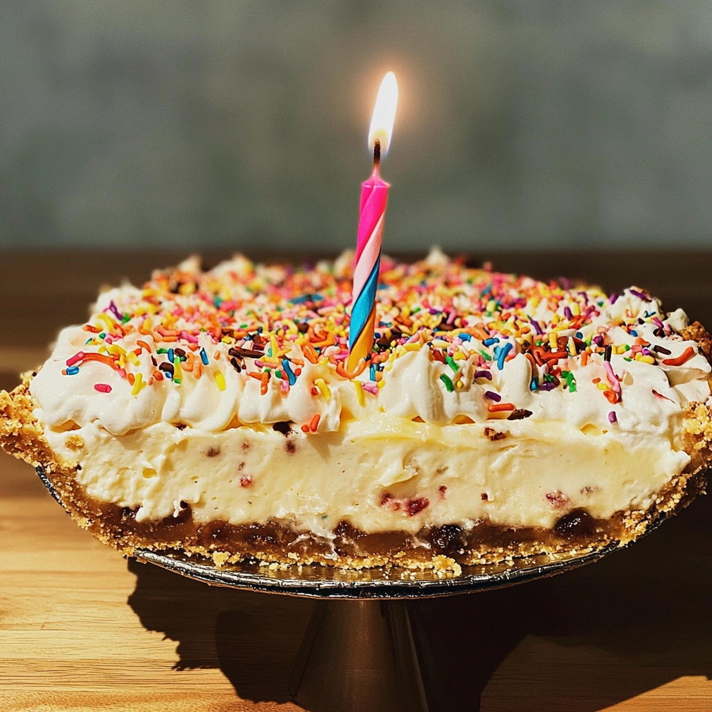 Birthday Cake Pie