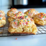 Birthday Cake Scones