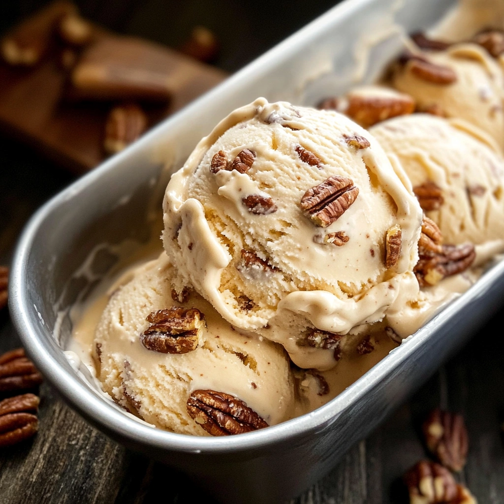 Butter Pecan Ice Cream