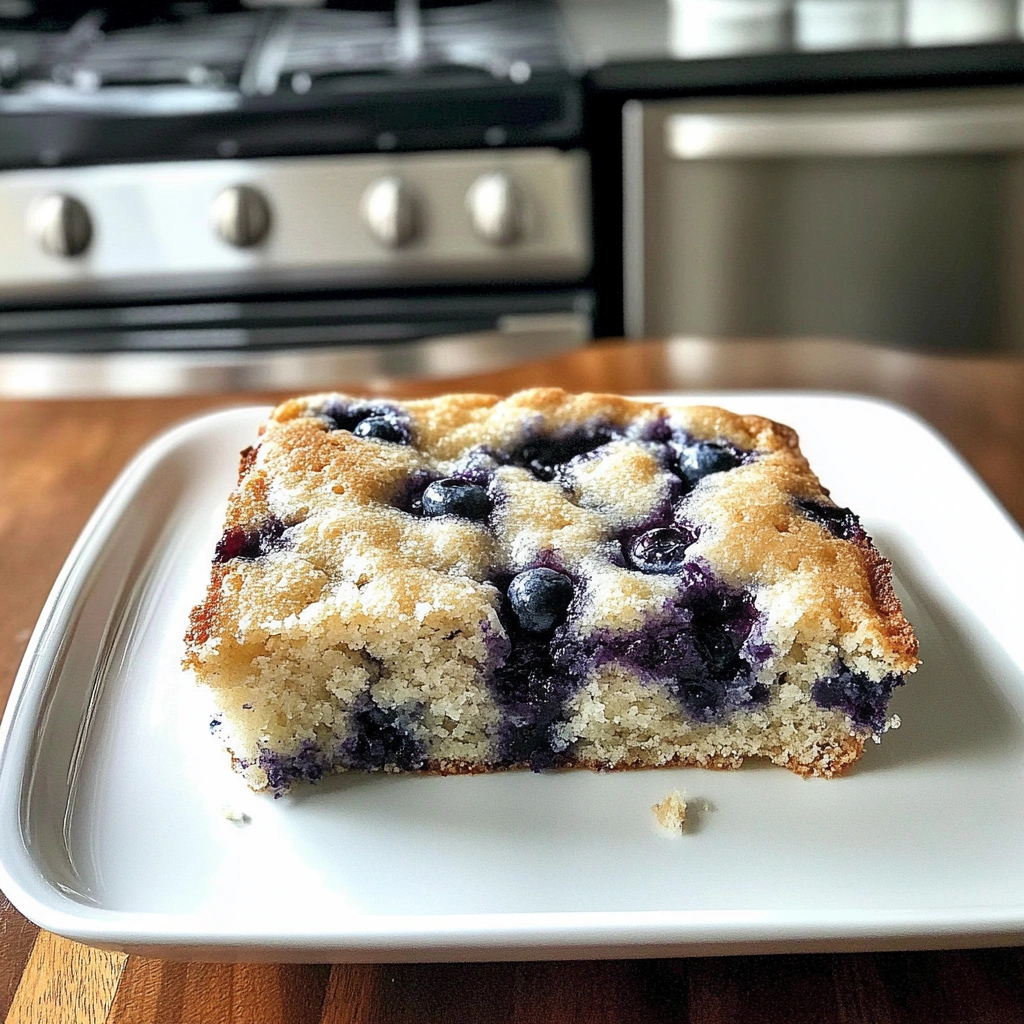 Buttermilk Blueberry Breakfast Cake