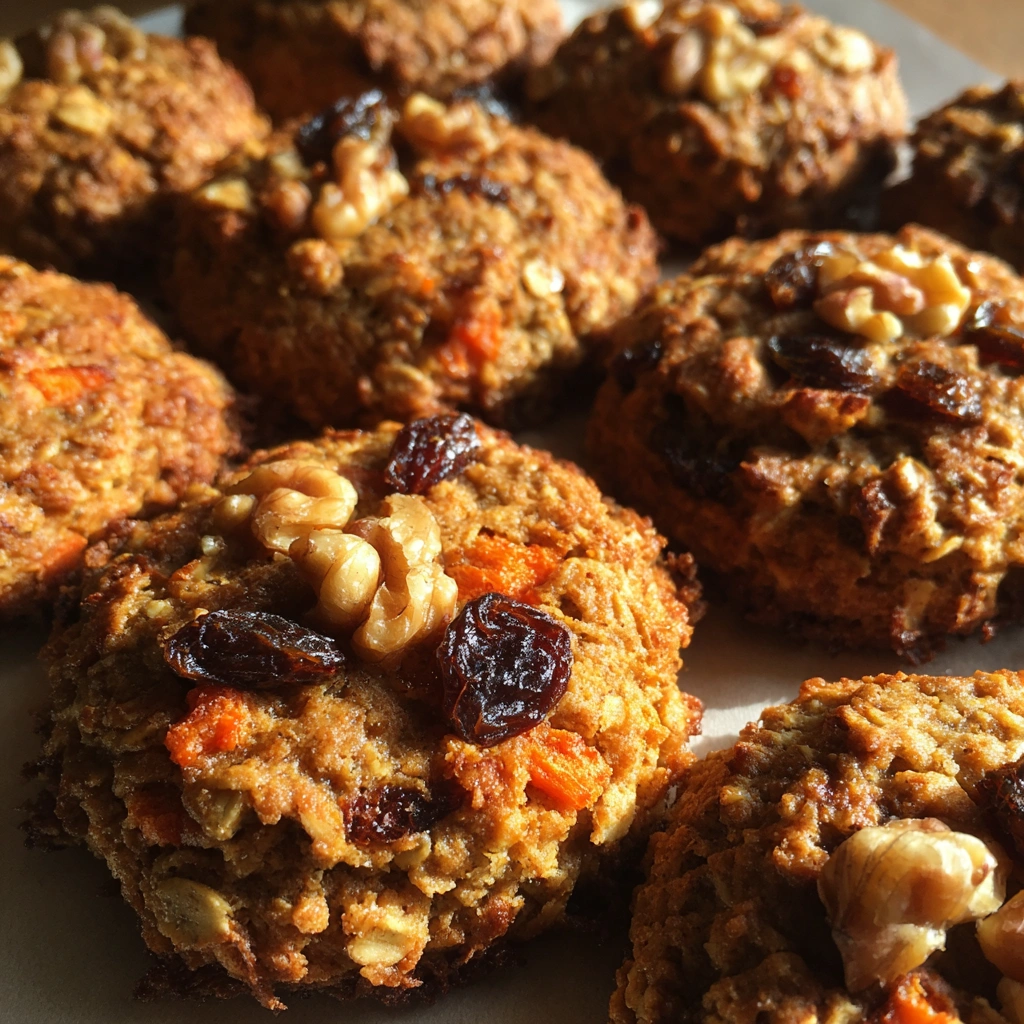 Carrot Cake Breakfast Cookies