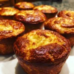 Cheesecake-Stuffed Banana Bread Muffins