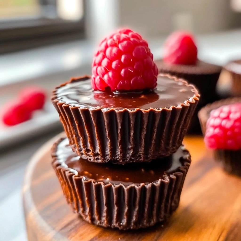 Chocolate Raspberry Cups