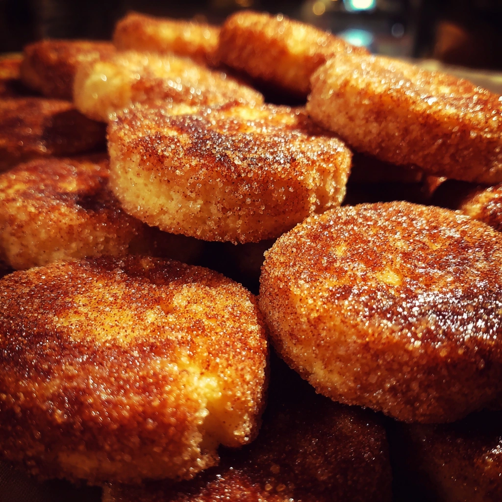 Churro Shortbread Cookies with Cinnamon Sugar