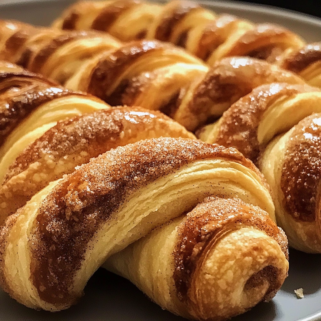 Cinnamon Crescent Twists