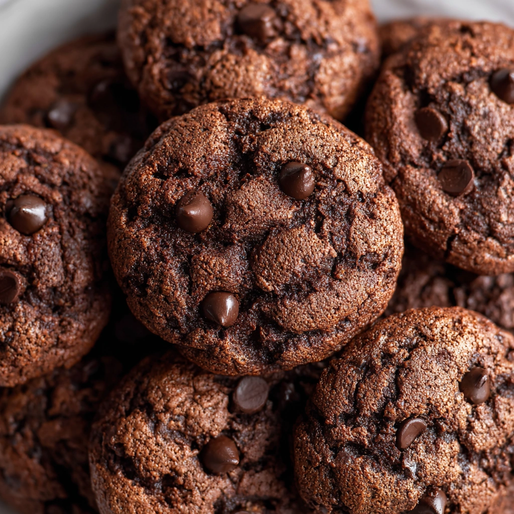 Cold Brew Chocolate Oat Cookies