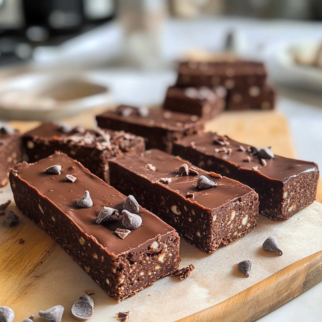 Healthy Chocolate Protein Bars