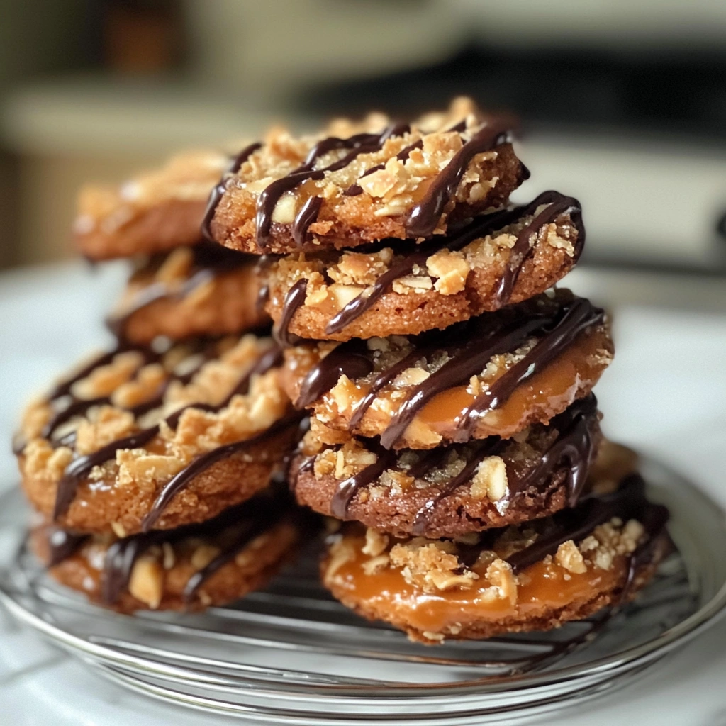 Homemade Samoas Cookies