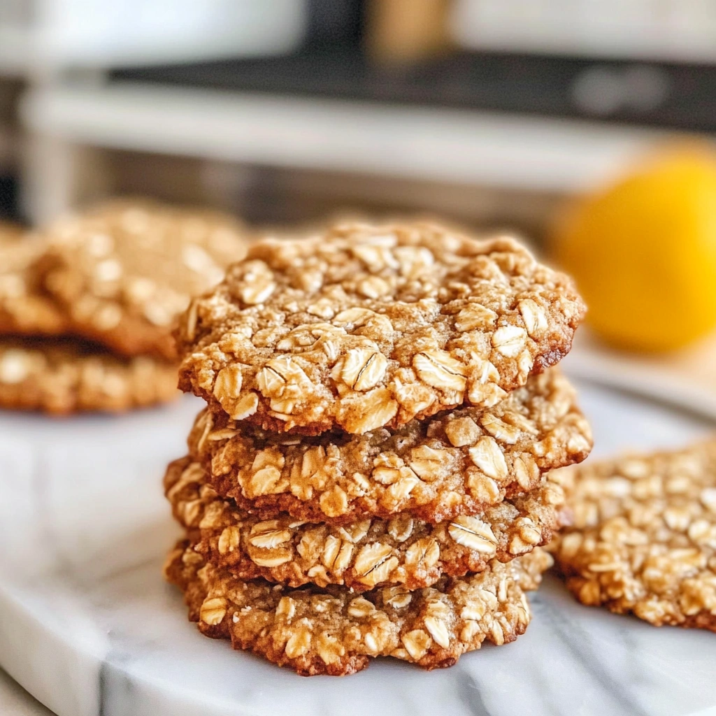 Honey Oatmeal Cookies
