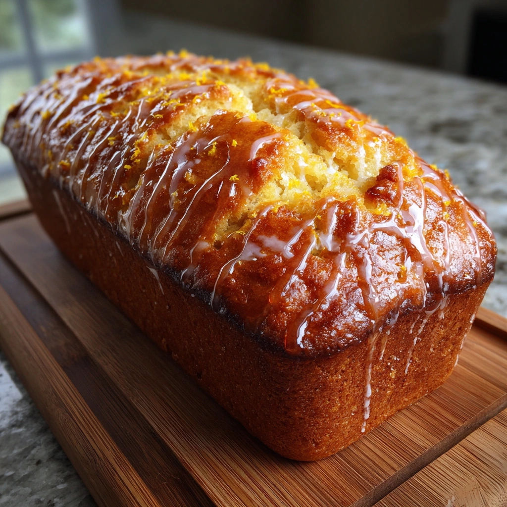 Lemon Chamomile Breakfast Loaf