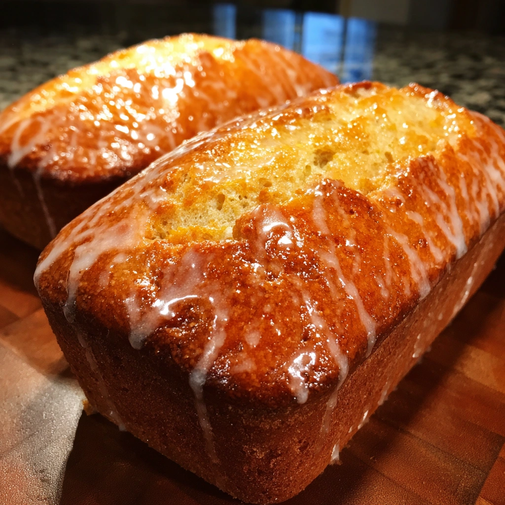 Lemon Chamomile Breakfast Loaf