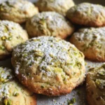 Lemon Pistachio Olive Oil Cookies
