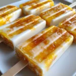 Mango Sticky Rice Popsicles