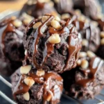 No-Bake Cottage Cheese Brownie Batter Protein Bites