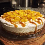 No-Bake Mango Cardamom Cheesecake
