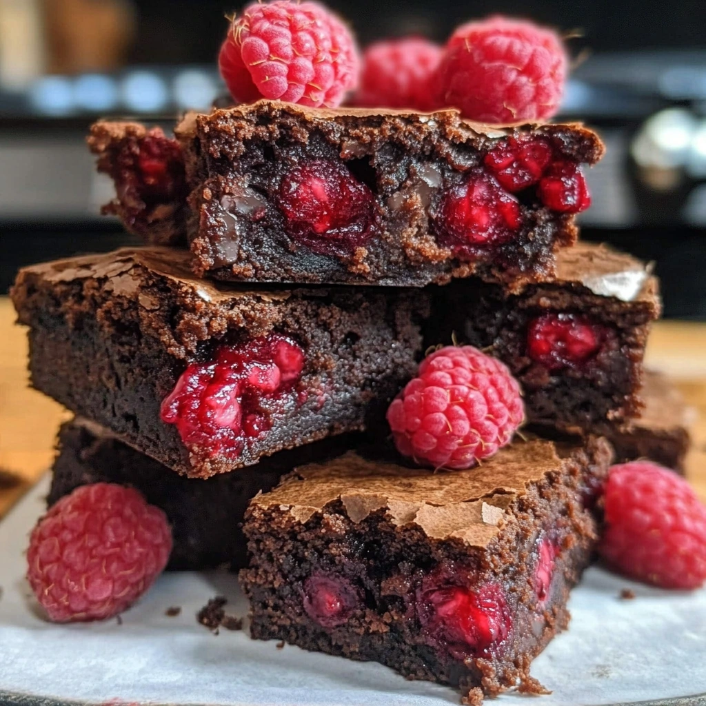 Raspberry Brownies