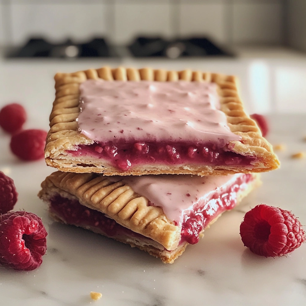 Raspberry Protein Pop Tarts