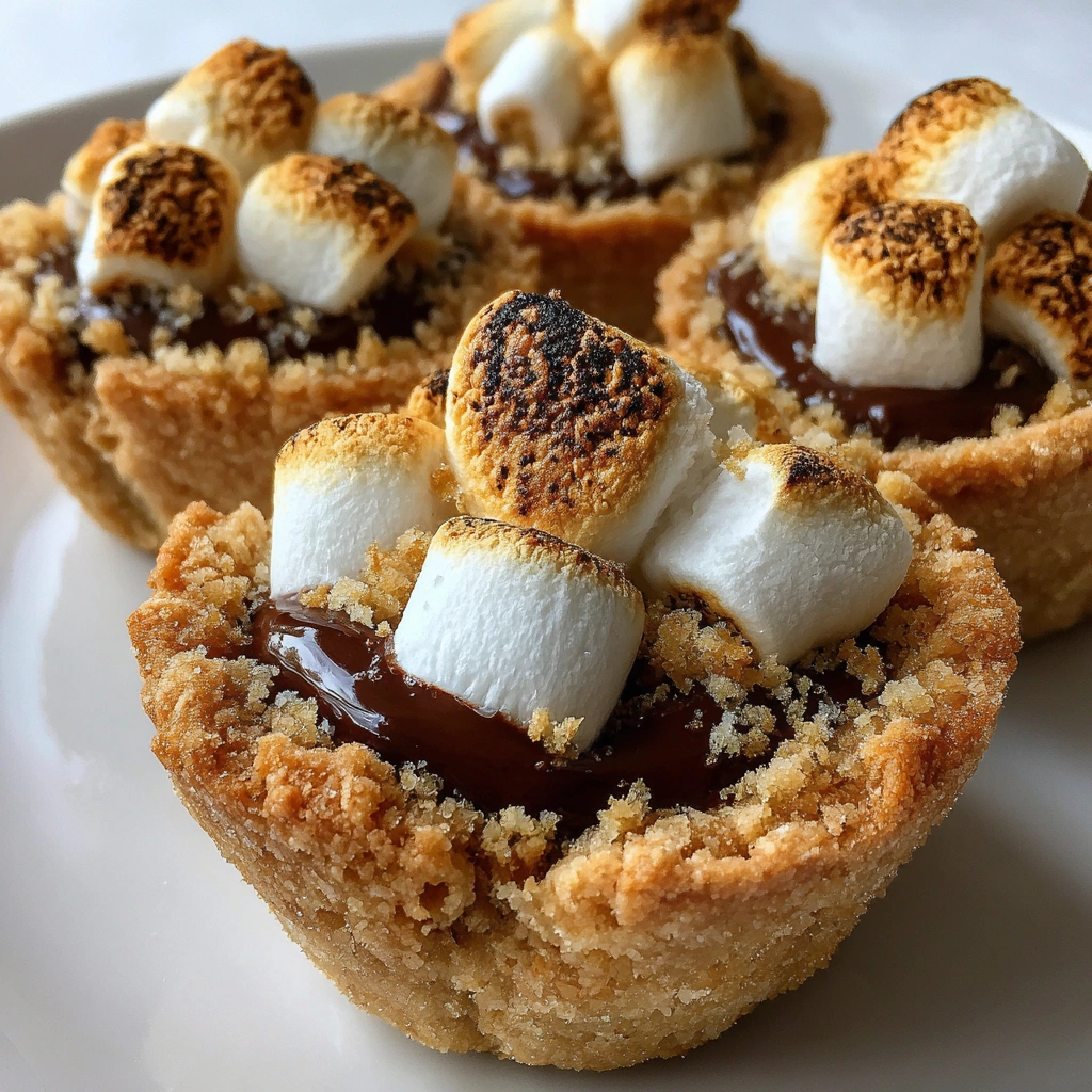 S'mores Cookie Cups