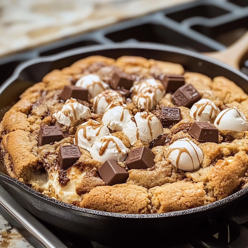S’mores Skillet Cookie