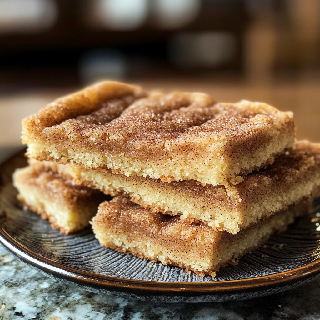 Snickerdoodle Cookie Bars