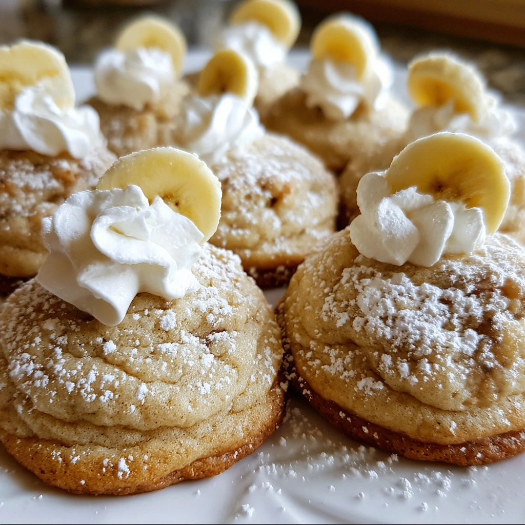 Southern Banana Pudding Cookies