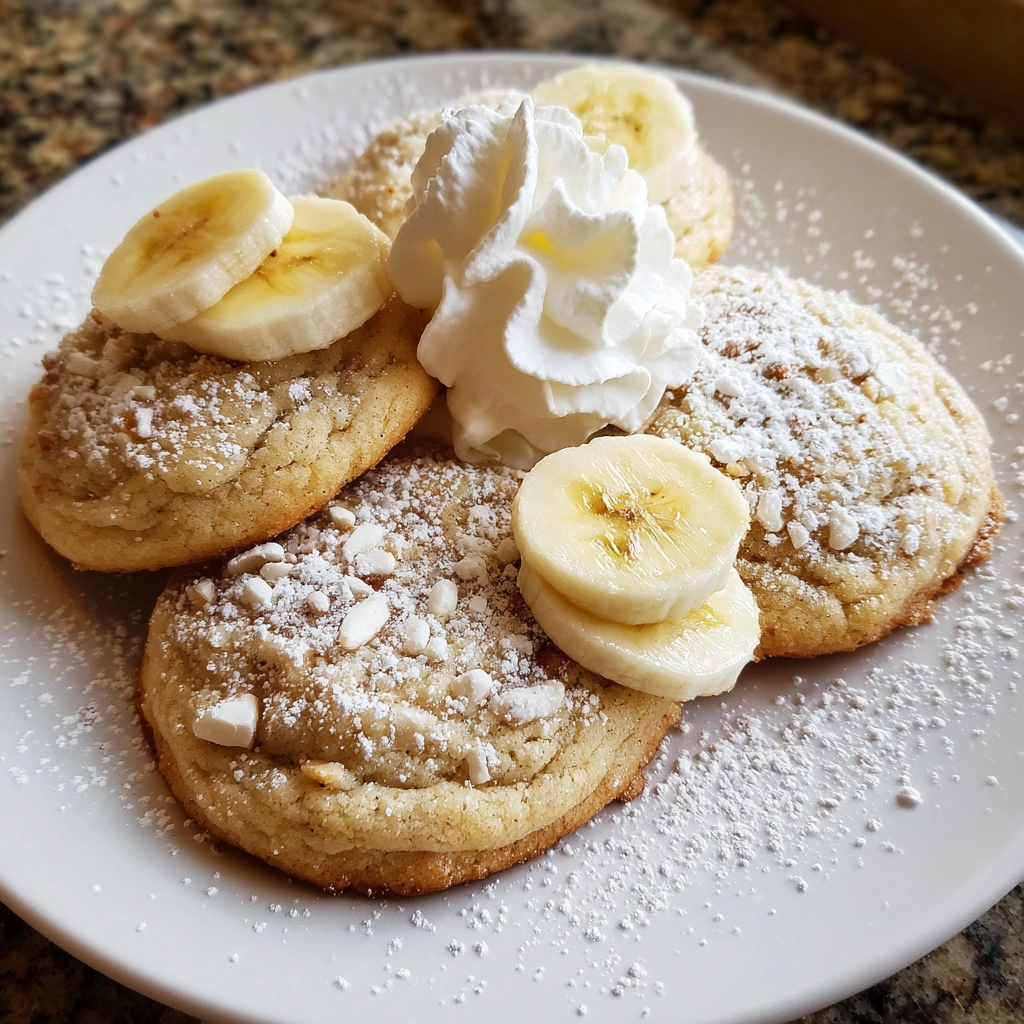 Southern Banana Pudding Cookies