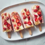 Strawberry Shortcake Ice Cream Bars