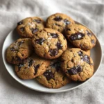 Tahini Chocolate Chip Breakfast Cookies