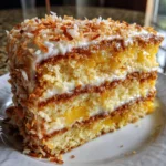 Tropical Pineapple Coconut Cake