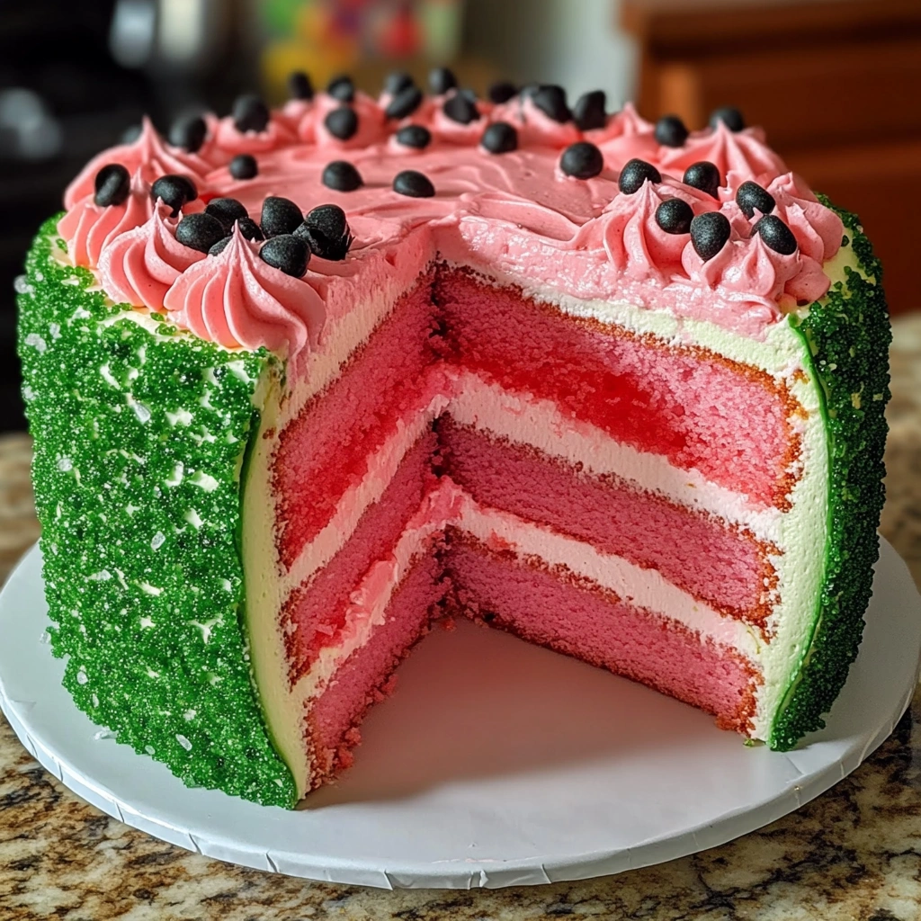 Watermelon Cake