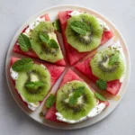 Watermelon Kiwi Pizza