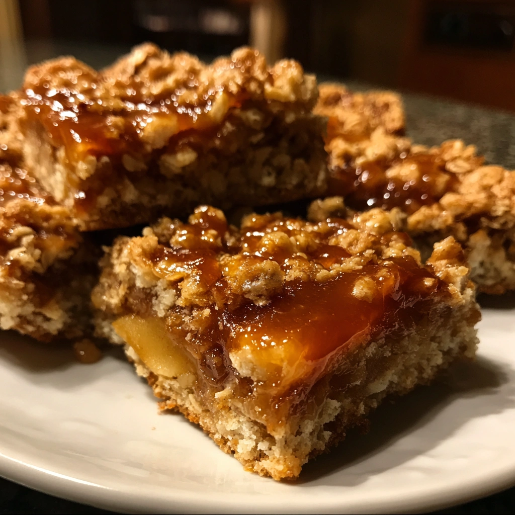 Apple Crisp Cookie Bars