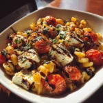 Baked Feta Pasta Salad