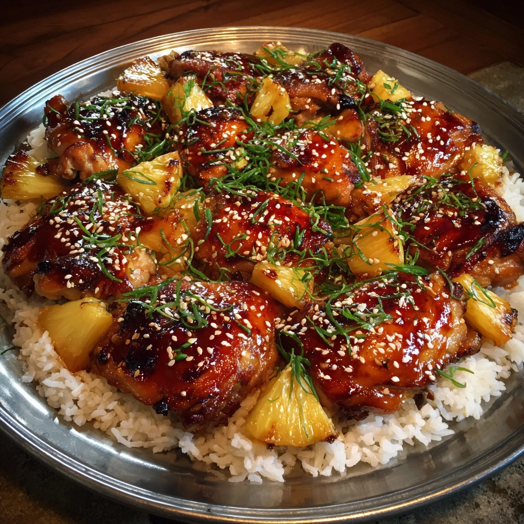 Baked Pineapple Teriyaki Chicken