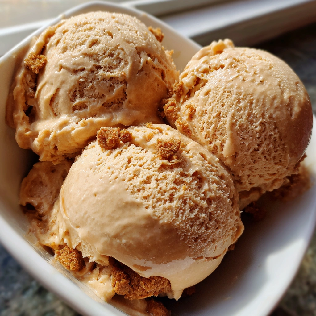 Biscoff Cookie Dough Ice Cream