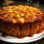 Caramel Apple Snack Cake