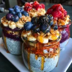 Chia Pudding Breakfast Sundaes