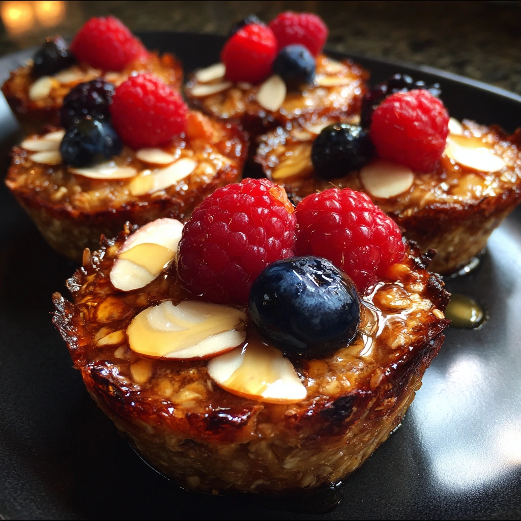 Chia Seed Oatmeal Breakfast Cups