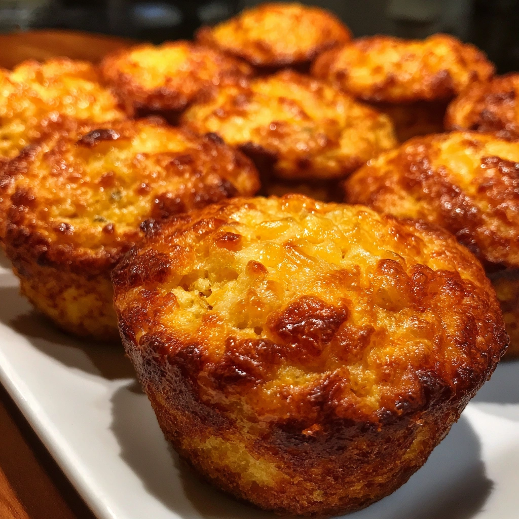 Chili Cheddar Cornbread Muffins