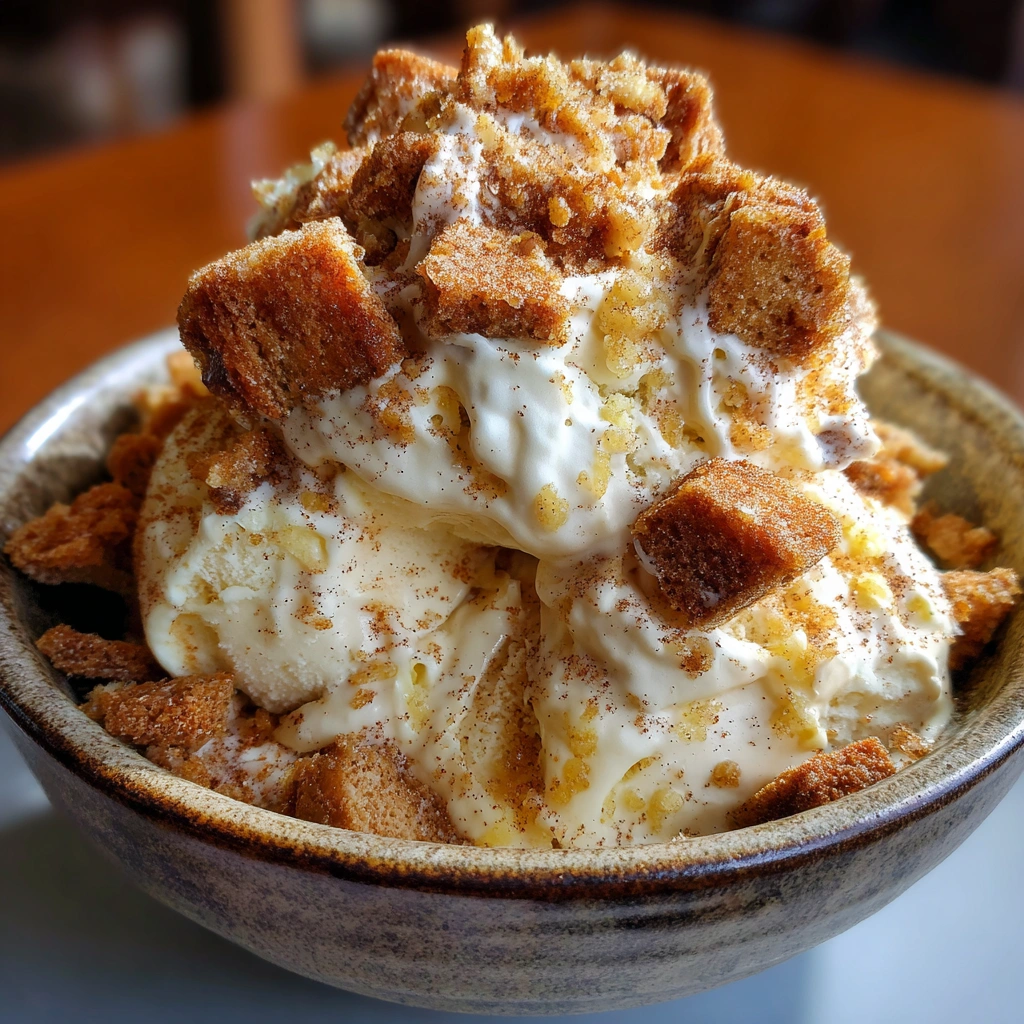 Churro-Inspired Snickerdoodle Ice Cream