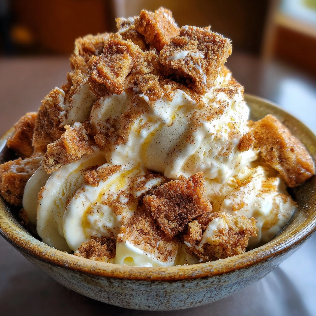 Churro-Inspired Snickerdoodle Ice Cream